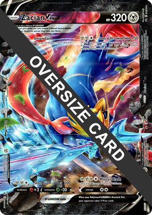 Zacian V-Union (Jumbo Card) [Sword & Shield: Black Star Promos] - Pokémon - Card Brawlers | Quebec | Canada |