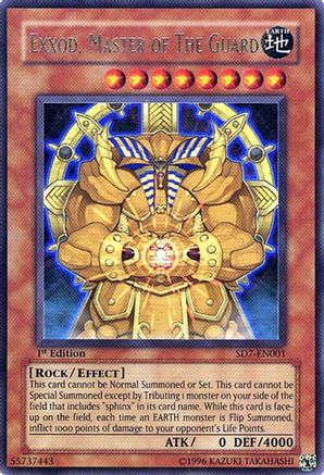 Exxod, Master of the Guard (SD7-EN001) Ultra Rare