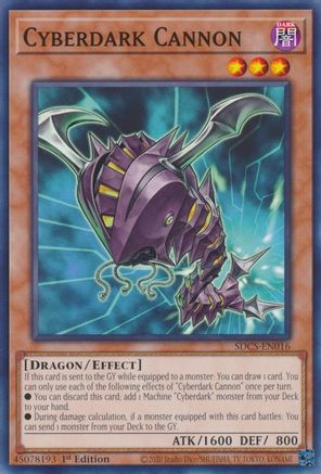 Cyberdark Cannon [SDCS-EN016] Common - Yu-Gi-Oh! - Card Brawlers | Quebec | Canada |