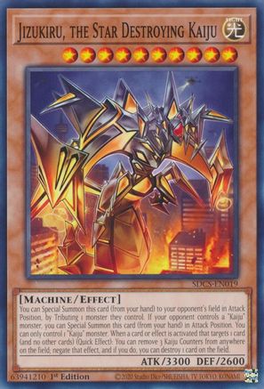 Jizukiru, the Star Destroying Kaiju [SDCS-EN019] Common - Yu-Gi-Oh! - Card Brawlers | Quebec | Canada |