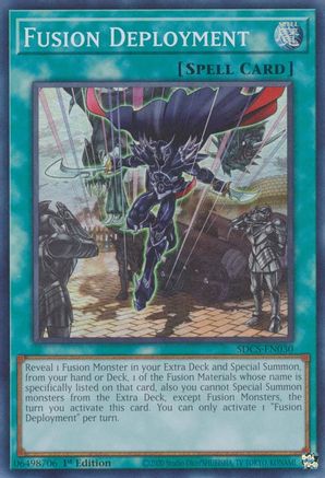 Fusion Deployment [SDCS-EN030] Super Rare - Yu-Gi-Oh! - Card Brawlers | Quebec | Canada |