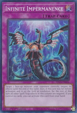 Infinite Impermanence [SDCS-EN036] Super Rare - Yu-Gi-Oh! - Card Brawlers | Quebec | Canada |