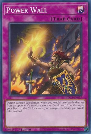 Power Wall [SDCS-EN037] Common - Yu-Gi-Oh! - Card Brawlers | Quebec | Canada |