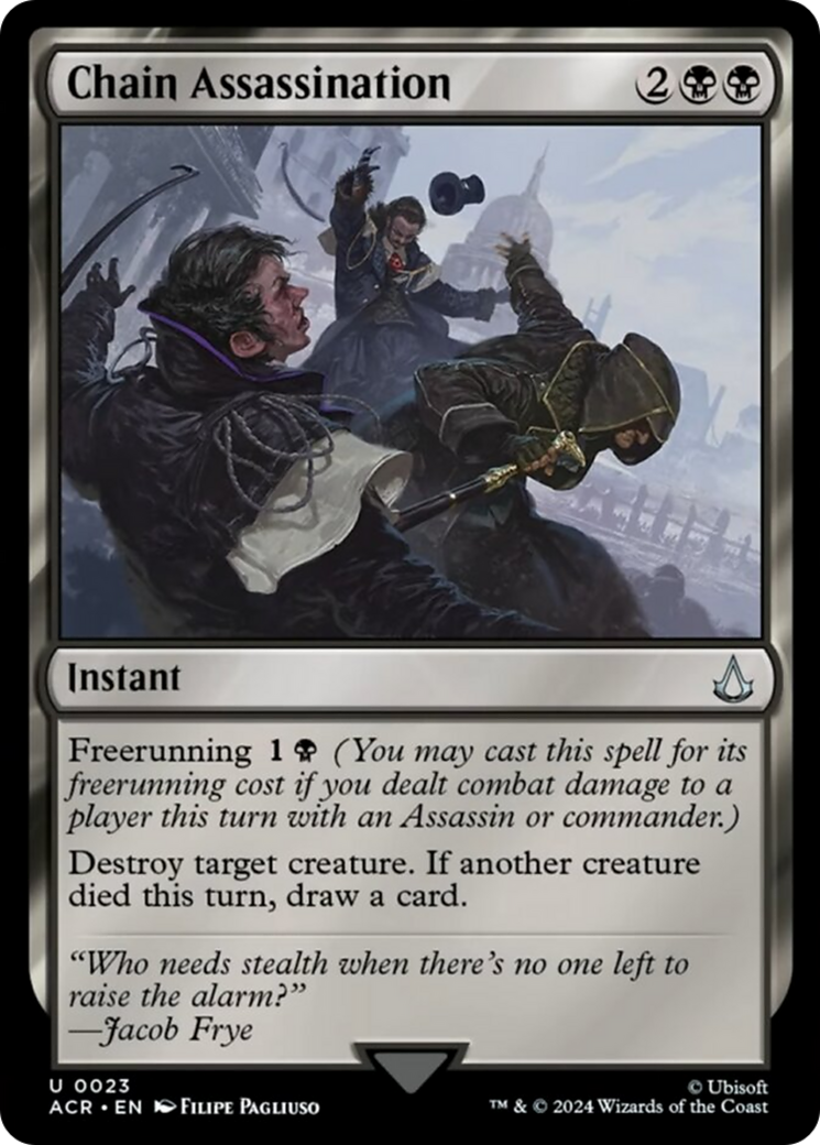Chain Assassination [Assassin's Creed] - Magic: The Gathering - Card Brawlers | Quebec | Canada |
