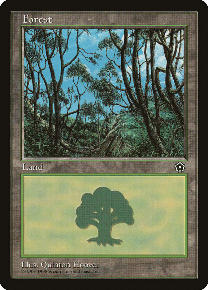 Forest (Signature on Left) [Portal Second Age] - Magic: The Gathering - Card Brawlers | Quebec | Canada |