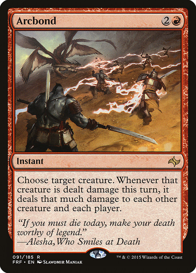 Arcbond [Fate Reforged] - Magic: The Gathering - Card Brawlers | Quebec | Canada |