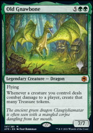 Old Gnawbone (Promo Pack) [Dungeons & Dragons: Adventures in the Forgotten Realms Promos] - Magic: The Gathering - Card Brawlers | Quebec | Canada |