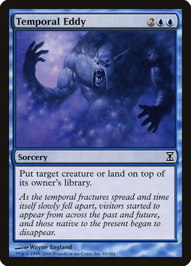 Temporal Eddy [Time Spiral] - Magic: The Gathering - Card Brawlers | Quebec | Canada |