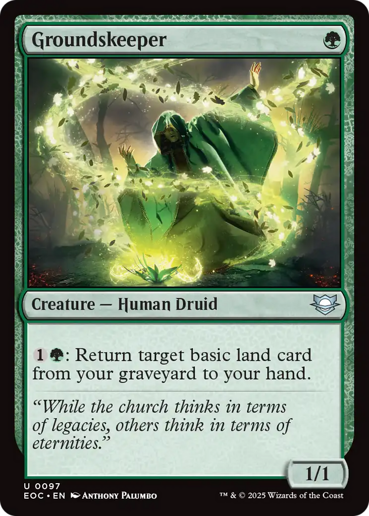 Groundskeeper [Edge of Eternities Commander] - Magic: The Gathering - Card Brawlers | Quebec | Canada |