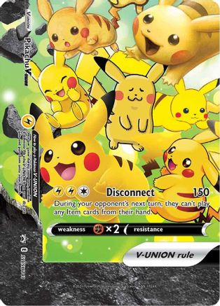 Pikachu V-UNION (SWSH141) (Celebrations) [Sword & Shield: Black Star Promos] - Pokémon - Card Brawlers | Quebec | Canada |