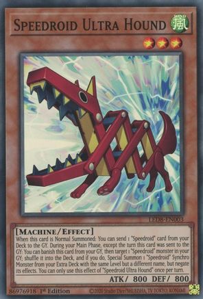 Speedroid Ultra Hound [LED8-EN003] Super Rare - Yu-Gi-Oh! - Card Brawlers | Quebec | Canada |