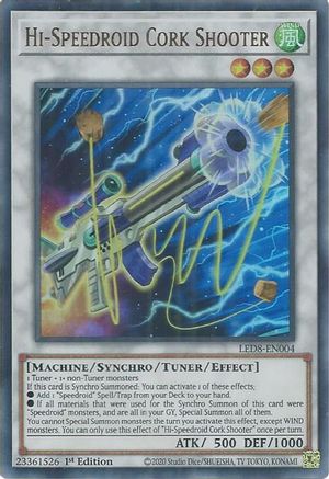 Hi-Speedroid Cork Shooter [LED8-EN004] Ultra Rare - Yu-Gi-Oh! - Card Brawlers | Quebec | Canada |