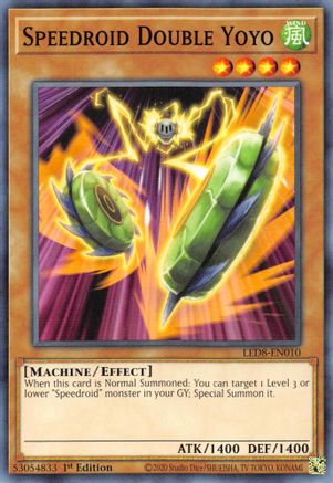 Speedroid Double Yoyo [LED8-EN010] Common - Yu-Gi-Oh! - Card Brawlers | Quebec | Canada |