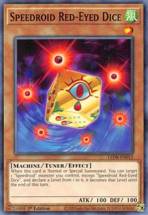 Speedroid Red-Eyed Dice [LED8-EN012] Common - Yu-Gi-Oh! - Card Brawlers | Quebec | Canada |