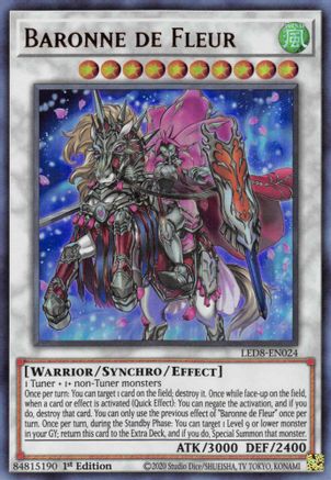 Baronne de Fleur [LED8-EN024] Ultra Rare - Yu-Gi-Oh! - Card Brawlers | Quebec | Canada |