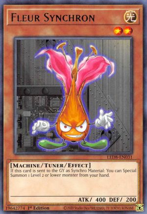 Fleur Synchron [LED8-EN031] Rare - Yu-Gi-Oh! - Card Brawlers | Quebec | Canada |