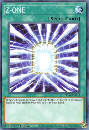 Z-ONE [LED8-EN033] Common - Yu-Gi-Oh! - Card Brawlers | Quebec | Canada |