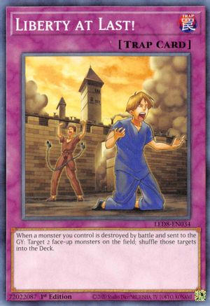 Liberty at Last! [LED8-EN034] Common - Yu-Gi-Oh! - Card Brawlers | Quebec | Canada |