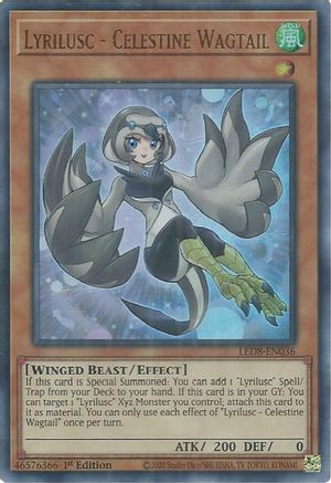 Lyrilusc - Celestine Wagtail [LED8-EN036] Ultra Rare - Yu-Gi-Oh! - Card Brawlers | Quebec | Canada |