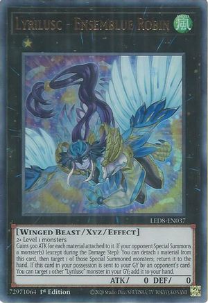 Lyrilusc - Ensemblue Robin [LED8-EN037] Ultra Rare - Yu-Gi-Oh! - Card Brawlers | Quebec | Canada |