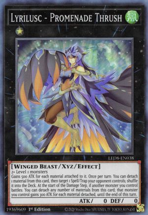 Lyrilusc - Promenade Thrush [LED8-EN038] Super Rare - Yu-Gi-Oh! - Card Brawlers | Quebec | Canada |