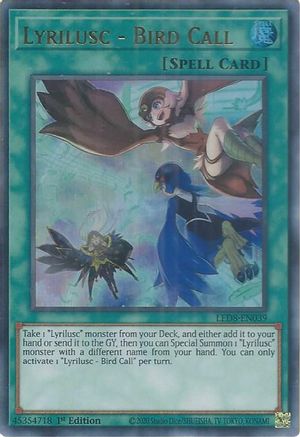 Lyrilusc - Bird Call [LED8-EN039] Ultra Rare - Yu-Gi-Oh! - Card Brawlers | Quebec | Canada |