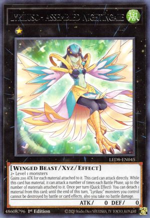 Lyrilusc - Assembled Nightingale [LED8-EN045] Rare - Yu-Gi-Oh! - Card Brawlers | Quebec | Canada |