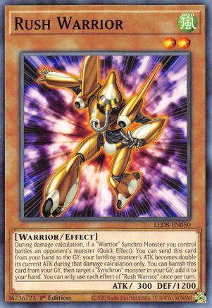 Rush Warrior [LED8-EN050] Common - Yu-Gi-Oh! - Card Brawlers | Quebec | Canada |