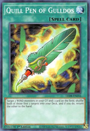 Quill Pen of Gulldos [LED8-EN056] Common - Yu-Gi-Oh! - Card Brawlers | Quebec | Canada |