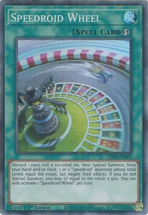 Speedroid Wheel [LED8-EN007] Super Rare - Yu-Gi-Oh! - Card Brawlers | Quebec | Canada |