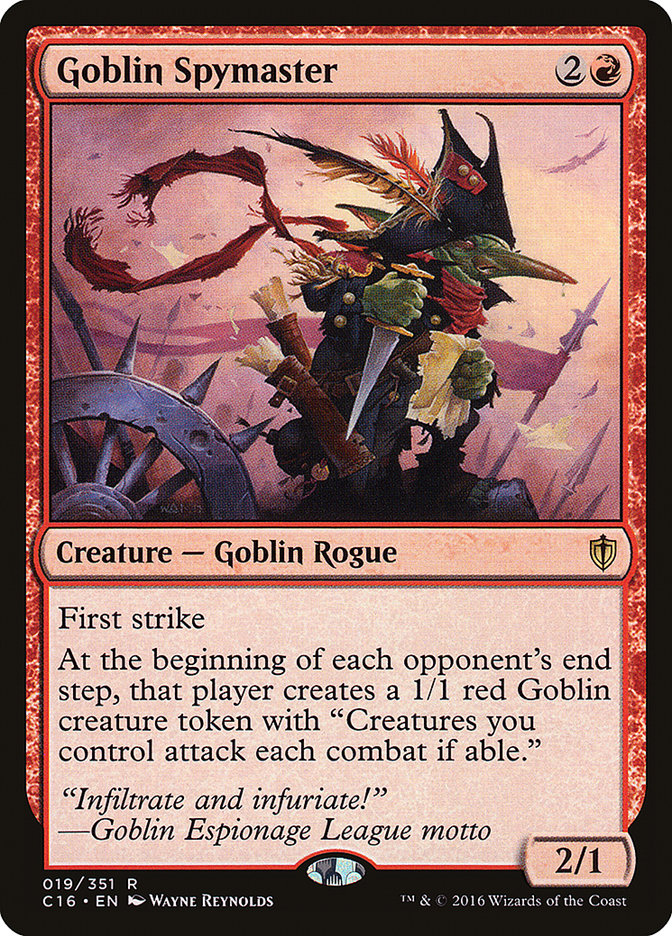 Goblin Spymaster [Commander 2016] - Magic: The Gathering - Card Brawlers | Quebec | Canada |