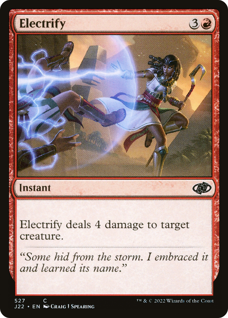 Electrify [Jumpstart 2022] - Magic: The Gathering - Card Brawlers | Quebec | Canada |