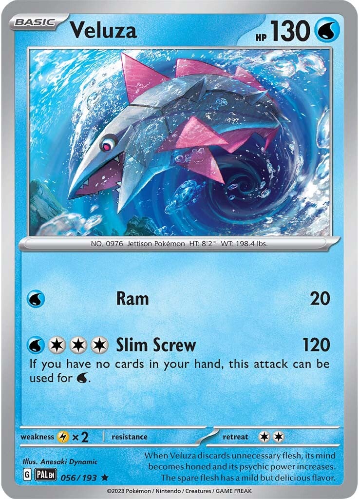 Veluza (056/193) [Scarlet & Violet: Paldea Evolved] - Pokémon - Card Brawlers | Quebec | Canada |