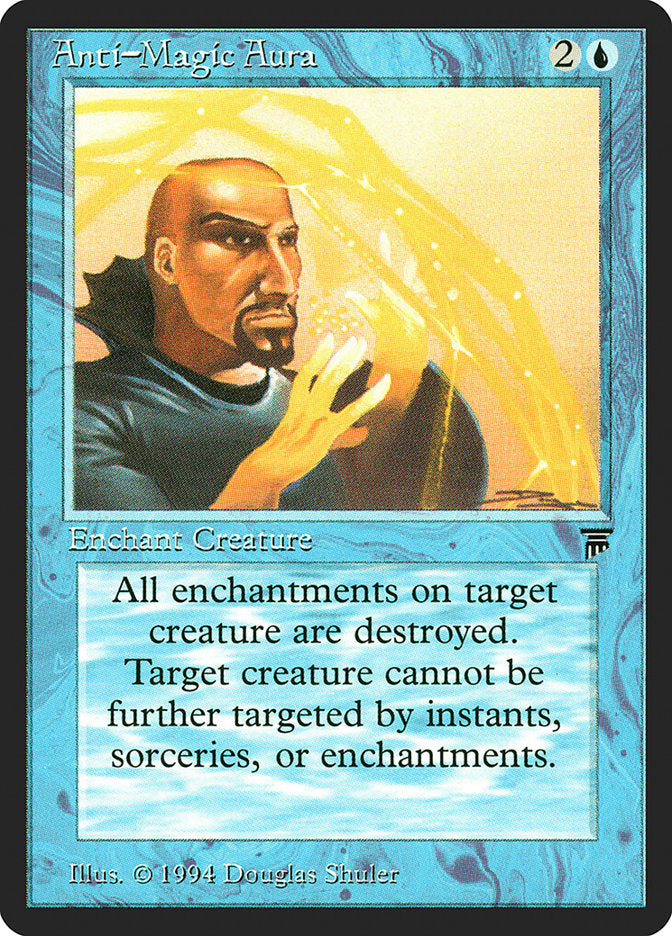 Anti-Magic Aura [Legends] - Magic: The Gathering - Card Brawlers | Quebec | Canada |