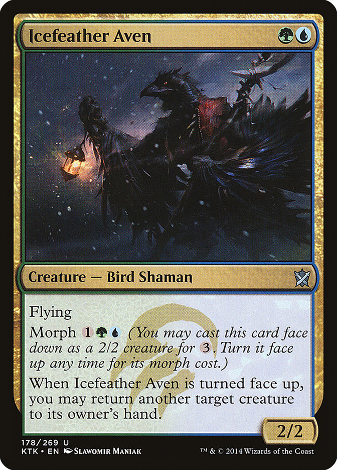 Icefeather Aven [Khans of Tarkir] - Magic: The Gathering - Card Brawlers | Quebec | Canada |