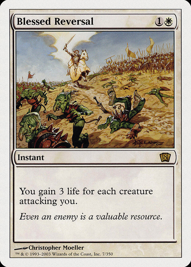 Blessed Reversal [Eighth Edition] - Magic: The Gathering - Card Brawlers | Quebec | Canada |