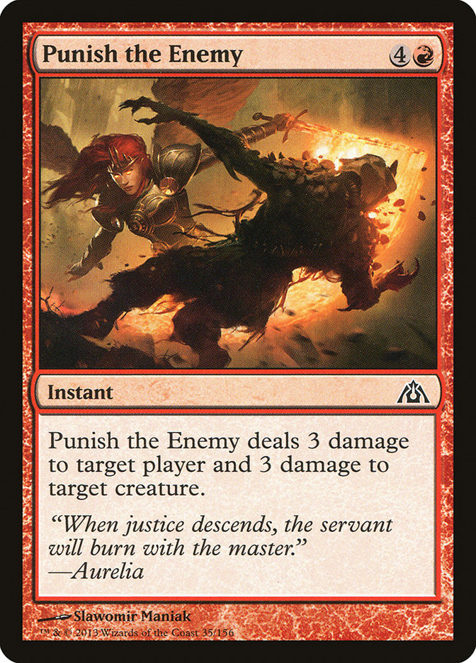 Punish the Enemy [Dragon's Maze] - Magic: The Gathering - Card Brawlers | Quebec | Canada |