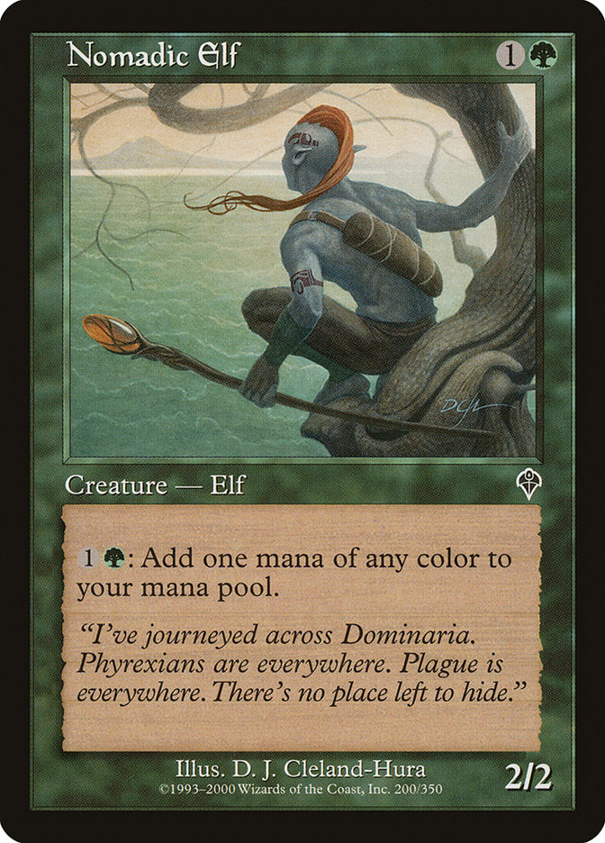 Nomadic Elf [Invasion] - Magic: The Gathering - Card Brawlers | Quebec | Canada |