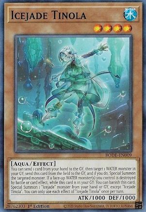 Icejade Tinola [BODE-EN009] Common - Yu-Gi-Oh! - Card Brawlers | Quebec | Canada |