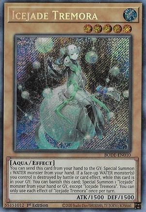 Icejade Tremora [BODE-EN010] Secret Rare 
