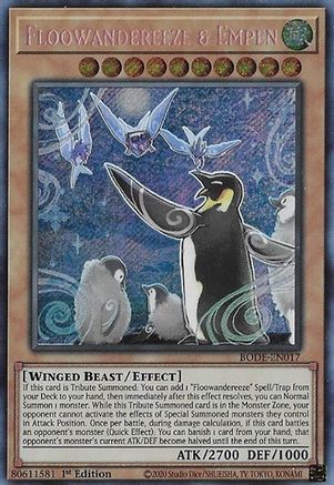 Floowandereeze & Empen [BODE-EN017] Secret Rare - Yu-Gi-Oh! - Card Brawlers | Quebec | Canada |