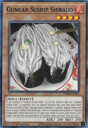 Gunkan Suship Shirauo [BODE-EN023] Common - Yu-Gi-Oh! - Card Brawlers | Quebec | Canada |