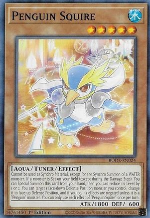 Penguin Squire [BODE-EN024] Common - Yu-Gi-Oh! - Card Brawlers | Quebec | Canada |