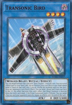 Transonic Bird [BODE-EN037] Common - Yu-Gi-Oh! - Card Brawlers | Quebec | Canada |