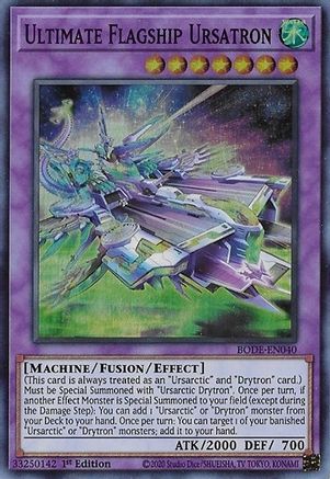 Ultimate Flagship Ursatron [BODE-EN040] Super Rare - Yu-Gi-Oh! - Card Brawlers | Quebec | Canada |