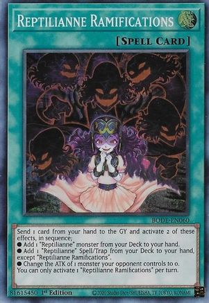 Reptilianne Ramifications [BODE-EN060] Super Rare - Yu-Gi-Oh! - Card Brawlers | Quebec | Canada |