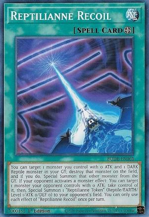 Reptilianne Recoil [BODE-EN061] Common - Yu-Gi-Oh! - Card Brawlers | Quebec | Canada |