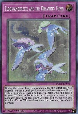 Floowandereeze et la ville des rêves [BODE-EN074] Super Rare 
