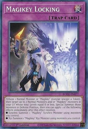 Magikey Locking [BODE-EN077] Common - Yu-Gi-Oh! - Card Brawlers | Quebec | Canada |