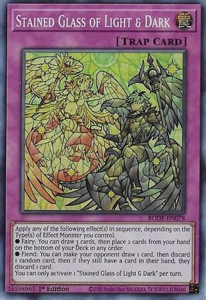 Stained Glass of Light and Dark [BODE-EN078] Super Rare - Yu-Gi-Oh! - Card Brawlers | Quebec | Canada |